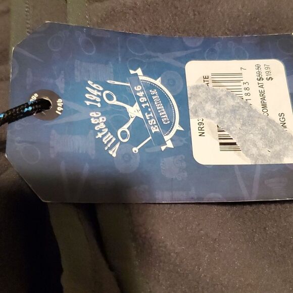 Vintage 1946 Gray Fleece Sweater Size L New Nwt - Picture 3 of 3